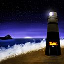 Tha Lighthouse  . Ilustrasi Digital proyek oleh Juan Aviles - 02.18.2022