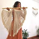 Asas de macrame. Arts, Crafts, and Macramé project by Fernanda Campelo - 02.19.2022