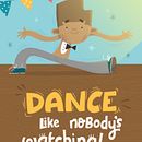 Dance Flyer | Playful Hand-Lettering for Children’s Book Illustration. Un proyecto de Ilustración tradicional, Lettering, Dibujo, H, lettering y Narrativa de Rachael Mc Farlane-Francique - 18.02.2022