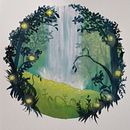 Mein Kursprojekt: Märchenlandschaften mit Gouache malen. Ilustração tradicional, Pintura, e Pintura guache projeto de Jennifer Dümler - 19.02.2022