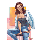 Sweet and sour illustrations . % Nadya Romantseva tarafından hazırlanan Geleneksel illüstras, Ve on projesi - 02.17.2022