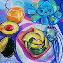 My project in Contemporary Oil Painting Techniques course. Un proyecto de Bellas Artes, Pintura y Pintura al óleo de Erzsébet Sofró - 19.02.2022