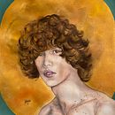 Mi Proyecto del curso: Retrato ilustrado en acuarela. Projekt z dziedziny Trad, c, jna ilustracja,  Sztuki piękne,  Malarstwo,  R, sunek, Malowanie akwarelą, Portret,  R, sunek art, st i czn użytkownika ANDRES ORLANDO SALAZAR PINILLA - 19.03.2022