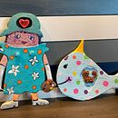 My project in Paper Mache for Beginners: Sculpt a Colorful Character course . Desain Karakter, Desain Mainan, Dan Mainan Seni proyek oleh jbamunot - 02.20.2022