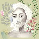Dandara. Un projet de Illustration traditionnelle, Dessin, Aquarelle, Dessin de portrait , et Dessin artistique de Jana Crivelli - 06.11.2021