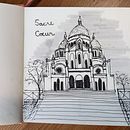 Pequenos sketchs de Paris. Traditional illustration, Fine Arts, Street Art, Drawing, and Sketchbook project by Imyra Souza - 02.20.2022