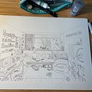 My project in Creative Sketching: Fill Your Illustrations with Life and Detail course. Traditional illustration, Sketching, Pencil Drawing, Drawing, Watercolor Painting, Sketchbook & Ink Illustration project by Emilie Kristensen-McLachlan - 02.21.2022