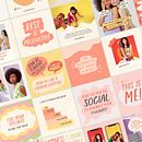 Freedom | Social Media Kit. Social Media Design, Social Media, Traditional illustration, Education, Marketing, Stor, telling, Sketchbook, Instagram Marketing, Figure Drawing, and Podcasting project by Sparrow & Snow - 02.21.2022