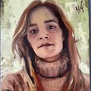 Mi Proyecto del curso: Retratos contemporáneos al óleo. Ilustração tradicional, Artes plásticas, Pintura, e Pintura a óleo projeto de Ana de Velasco - 20.02.2022