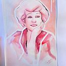 Mi Proyecto del curso: Retrato artístico en acuarela. Projekt z dziedziny  Sztuki piękne,  Malarstwo, Malowanie akwarelą i Portret użytkownika Lizeth Angelica Garcia Mendoza - 22.02.2022