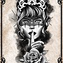 Mon projet du cours : Conception et illustration numérique de tatouages avec Procreate . Ilustrasi tradisional, Desain Grafis, Ilustrasi Digital, Desain Tato, Dan Gambar Digital proyek oleh Kalil Moktar - 02.20.2022