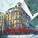 Mein Kursprojekt: Architektonische Zeichnung mit Aquarell und Tinte. Un proyecto de Bocetado, Dibujo, Pintura a la acuarela, Ilustración arquitectónica, Sketchbook e Ilustración con tinta de pm_dieckert - 22.02.2022