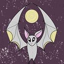 Moon Bat. Un proyecto de Ilustración tradicional de Ivy Williams - 14.01.2022