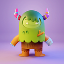 Meu projeto do curso: Criação de personagens 3D com Blender  Ein Projekt aus dem Bereich 3D, Design von Figuren, 3-D-Modellierung, Design von 3-D-Figuren und 3-D-Design von Wellington Pereti - 22.02.2022