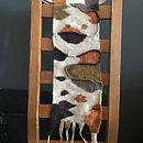 My project in Contemporary Tapestry Weaving course. Projekt z dziedziny Craft, Dekoracja wnętrz,  Tkactwo, Tkanie, Wzornictwo tekst i liów użytkownika gargoule - 22.02.2022