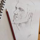 Mi Proyecto del curso: Sketchbook de retrato: explora el rostro humano. Een project van  Schetsen,  Tekening,  Portrettekening,  Artistieke tekening y Sketchbook van vickyblanzari - 23.02.2022