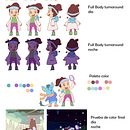 Mi Proyecto del curso: Diseño de personajes para animación con Photoshop. Un proyecto de Animación, Diseño de personajes, Animación de personajes, Ilustración tradicional y Animación 2D de Rossana (Pame) Suárez Mondaca - 23.02.2022