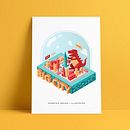 Mi Proyecto del curso: Ilustración vectorial isométrica desde cero. Un proyecto de Diseño gráfico, Ilustración vectorial e Ilustración digital de Betsabe Duran - 24.02.2022