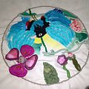 Ave del paraíso macho que busca aparearse . Bordir, Dan Desain Tekstil proyek oleh Tania Tenor - 03.12.2022