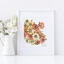 Blooming geleniums. Traditional illustration, and Artistic Drawing project by Kate Riazanova - 02.23.2022