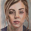My project in Artistic Portrait with Watercolors course. Projekt z dziedziny  Sztuki piękne,  Malarstwo, Malowanie akwarelą i Portret użytkownika tasianaf - 24.02.2022