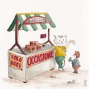 Il mio progetto del corso: Creazione di personaggi per libri illustrati con acquerelli. Design de personagens, Pintura em aquarela e Ilustração infantil projeto de Ursula Castaldo - 24.02.2022