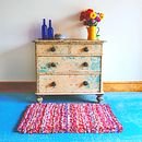 Pink Posey Rag Rug. Un projet de Design textile , et Artisanat de Elspeth Jackson (Ragged Life) - 24.02.2022