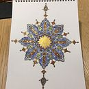 My project in Introduction to Islamic Art: Create Biomorphic Patterns course. Painting, Pattern Design, Drawing, Watercolor Painting & Ink Illustration project by border_minstrel - 02.24.2022