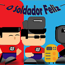 O Soldador Feliz. Un projet de Illustration traditionnelle, Design , Illustration vectorielle , et Conception de jeux vidéo de Sauenga Carvalho - 24.02.2022