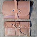 Mi Proyecto del curso: Creación de bolsos de cuero artesanales para principiantes. Design, Accessor, Design, Arts, Crafts, and Sewing project by Luciana Farias - 02.22.2022