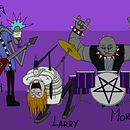 Mi Proyecto del curso: Fábrica de personajes ilustrados, Los GreenDeads. Een project van Traditionele illustratie, Ontwerp van personages, Digitale illustratie, Kinderillustratie y Verhaallijn van Adrián Valerio Castro - 24.02.2022