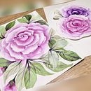 Rose…. Watercolor Painting, Fine Arts, and Painting project by Delia Florentina Zara - 01.30.2022