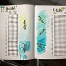 Mi Proyecto del curso:  Bullet journal creativo: planificación y creatividad . Traditional illustration, Lettering, Drawing, H, Lettering, Management, and Productivit project by anapimpoyo - 02.26.2022