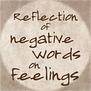 reflection of negative words on feelings. Un progetto di Illustrazione tradizionale, Design, Direzione artistica, Graphic design e Arte concettuale di Salma Eldemerdash - 27.02.2022