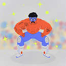 Mi Proyecto del curso: Composición creativa para ilustración con Procreate. Projekt z dziedziny Trad, c, jna ilustracja, Kreat, wność, Ilustracja c, frowa, R, sunek c i frow użytkownika Daniel González - 28.02.2022
