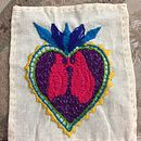 Mi Proyecto del curso: Bordado contemporáneo con puntos tradicionales mexicanos. Un projet de Artisanat, Broderie, Art textile , et Design textile de Mariana Mariana - 27.02.2022
