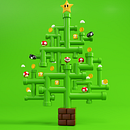 Mario's World. Design, 3D, 3D Modeling, 3D Design, Graphic Design, and Motion Graphics project by Marius Visual Arts - 03.01.2022