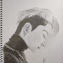 Meu projeto do curso: Caderno de retratos: explore o rosto humano . Schițe, Desen, Desen de portret, Desen artistic și Caiet de schițe de Aline Ferreira Alves da Silva - 02.24.2022