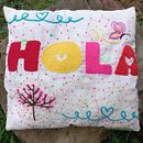 Mi Proyecto del curso: Técnicas básicas para bordar letras. Een project van Borduurwerk y Textielontwerp van Lariza Camus - 01.03.2022