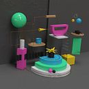 Mi Proyecto del curso: Prototipado y visualizaciones de producto en Cinema 4D. Projekt z dziedziny Trad, c, jna ilustracja,  Motion graphics, 3D,  Animacja, Postprodukcja fotograficzna i  Modelowanie 3D użytkownika Florencia Ortiz - 01.03.2022