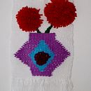 Mi Proyecto del curso: Tejido de tapices en telar de alto lizo. Arts, Crafts, Decoration, Fiber Arts, Weaving, and Textile Design project by Angelica Goenaga - 03.01.2022