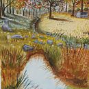 Mi Proyecto del curso: Paisajes naturales en acuarela. Un progetto di Belle arti, Pittura e Pittura ad acquerello di Caye Muriel - 02.03.2022