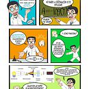 webcomic sobre quimica. Un projet de B, e dessinée , et Manga de Eduardo Serrano Marquez - 26.02.2022