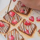 My project in  Flavorful Food Illustration with Watercolor course. Un proyecto de Ilustración tradicional, Bellas Artes, Pintura y Pintura a la acuarela de Enya Todd - 03.03.2022