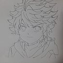 Dibujo de personajes manga desde cero, yakusoku no neverland. Un proyecto de Ilustración tradicional, Diseño de personajes, Cómic, Dibujo a lápiz, Dibujo y Manga de Alicia Michelle Vallejo Carbo - 28.02.2022