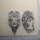 Mi Proyecto del curso: Técnicas de tatuaje blackwork con línea fina. Een project van  Tatoeageontwerp van Elena - 03.03.2022