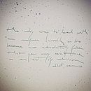 erste kalligrafie. Caligrafia projeto de Dana - 01.02.2022