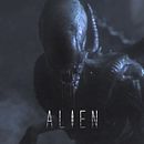 Alien Keyframe. Un proyecto de Diseño, Diseño de personajes, Concept Art, Cine, vídeo y televisión de Santiago Betancur - 04.03.2022