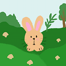 Mi conejo animado. Projekt z dziedziny Trad, c, jna ilustracja, Projektowanie postaci, Animacja postaci, Animacje 2D, Ilustracja c, frowa, R, sunek c, frow i Animowana Ilustracja użytkownika Rocio Penciaroli - 04.03.2022