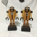 Robot in Love / Saudades Ein Projekt aus dem Bereich Design von Figuren, Skulptur, Spielzeugdesign, Art To und Tischlerei von DiduS Santos - 04.03.2022